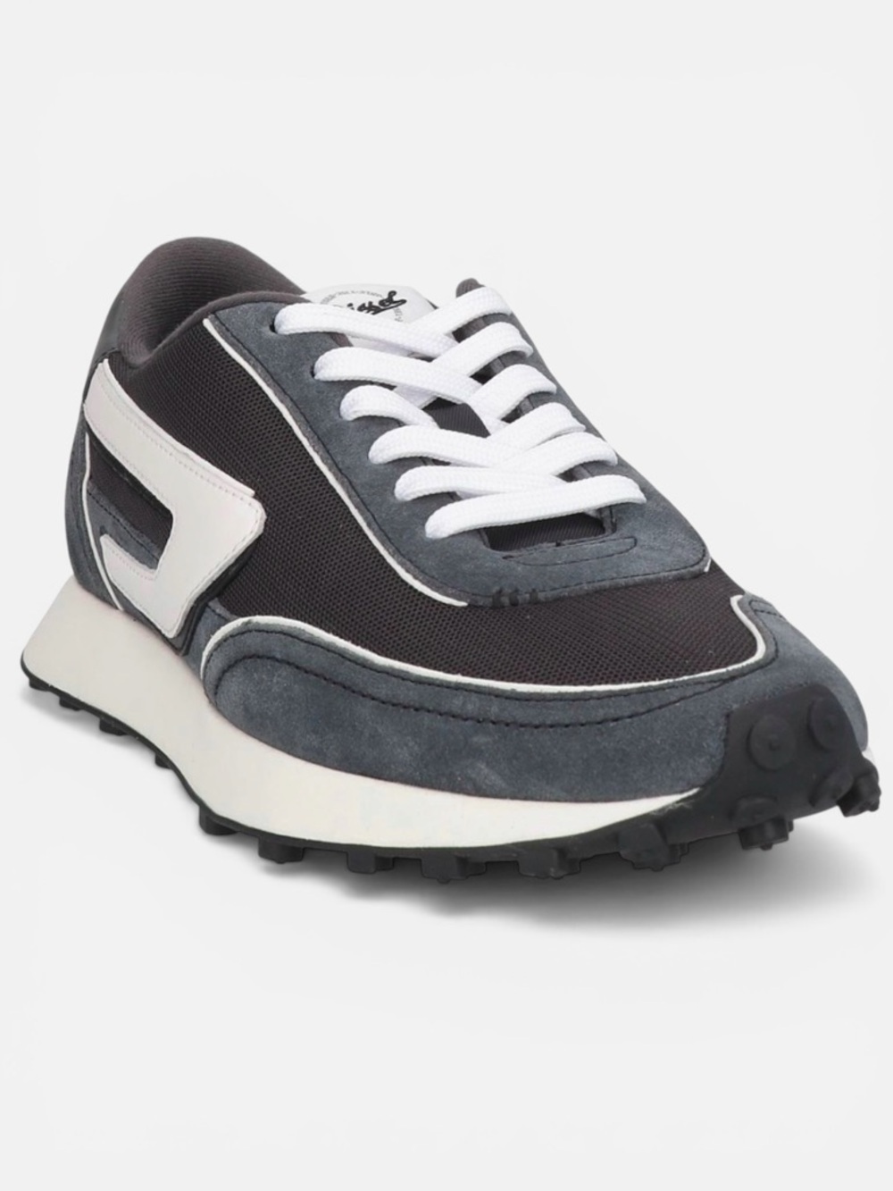 Diesel S-Racer Volcanic Ash Brilliant White Size 6 sneakers